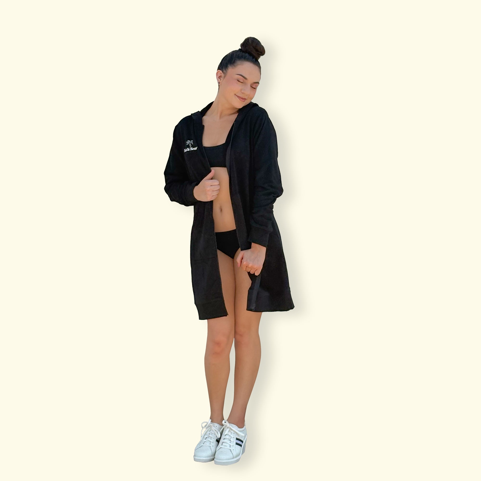 Designed with your glow in mind, this dress is the ultimate companion for your spray tan or self-tanner routine. Front Image