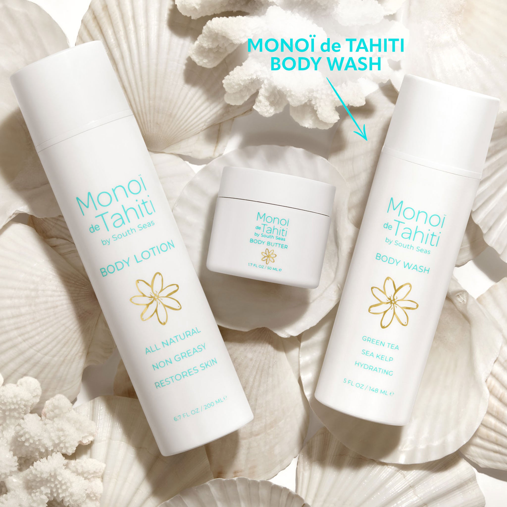Monoi de Tahiti Body Wash Lifestyle Image