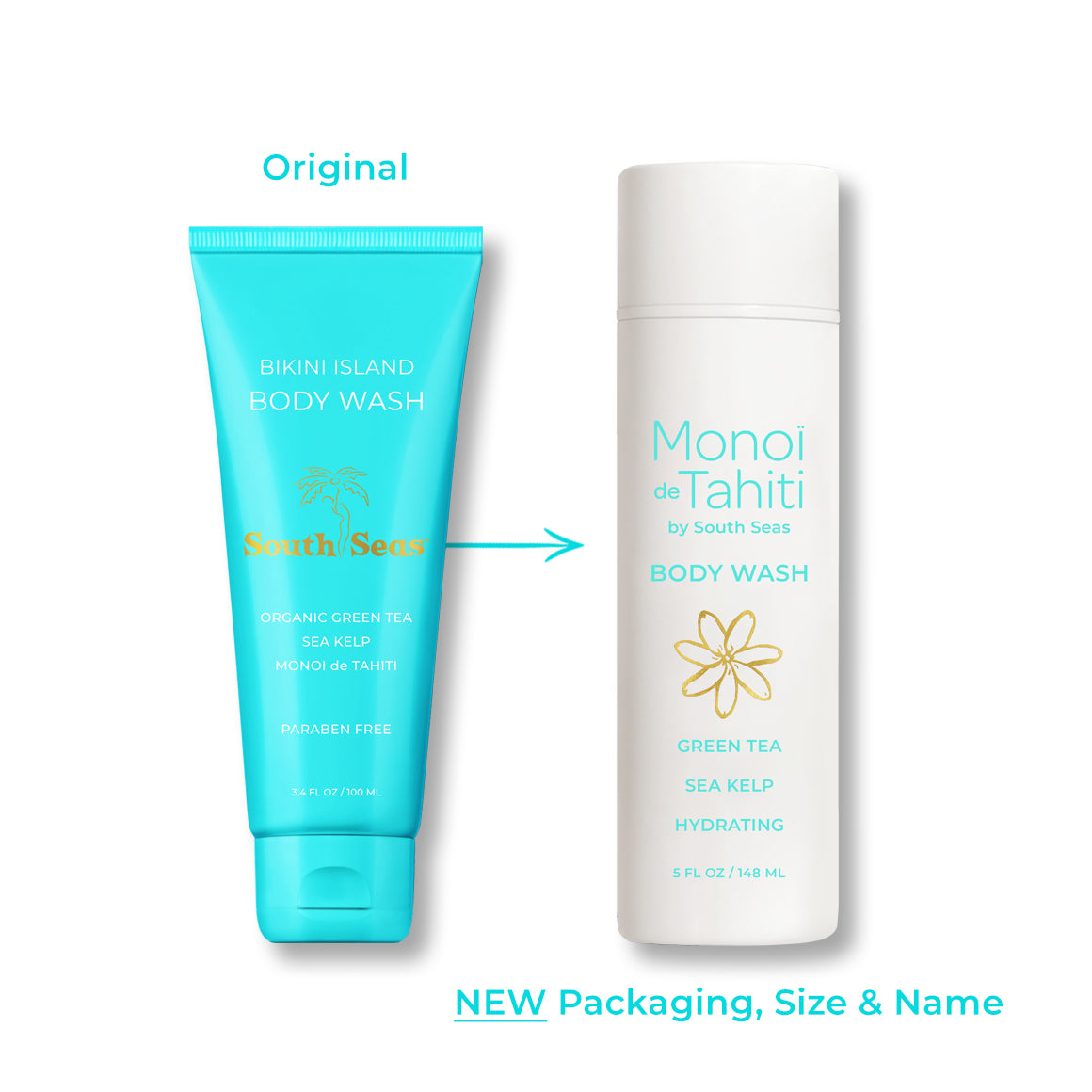 New Look for Bikini Island Body Wash