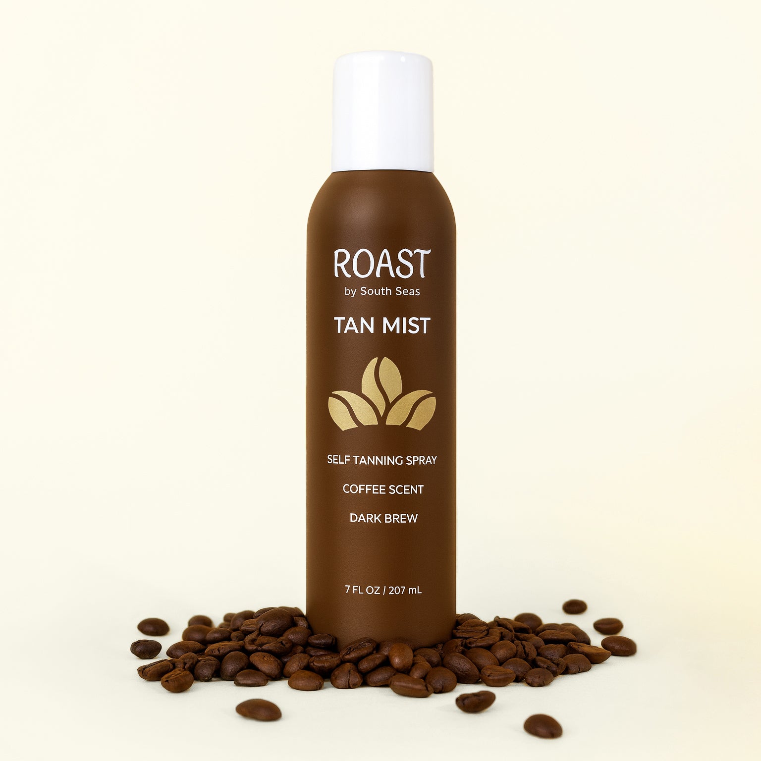 Roast Dark Tan Mist, a self tanning spray that is infused with caffeine and has a coffee scent