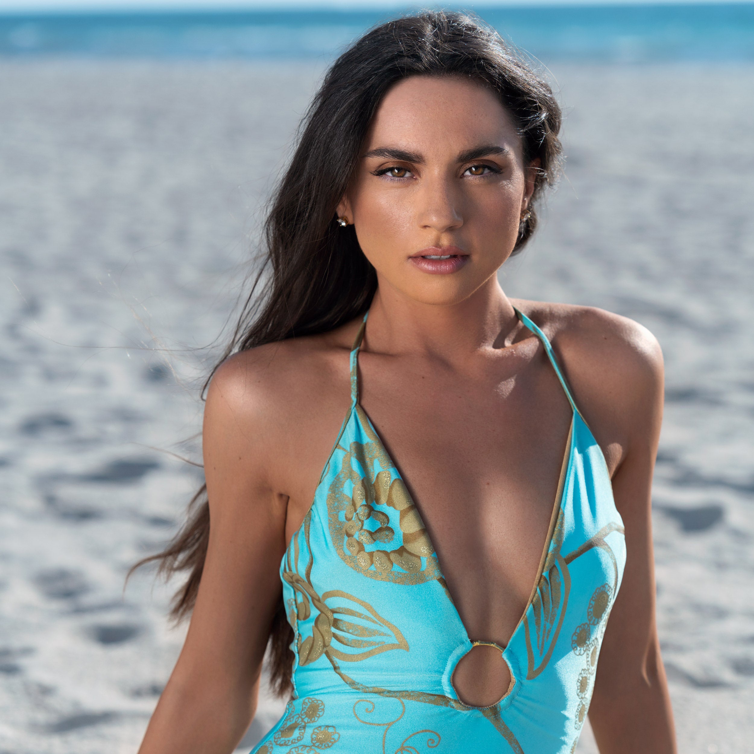 Tahitian Glow on model
