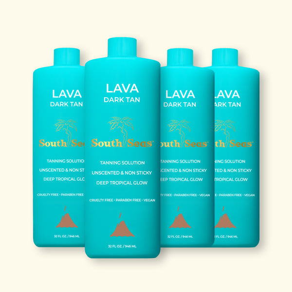 Lava Dark Tan Solution 4 Pack